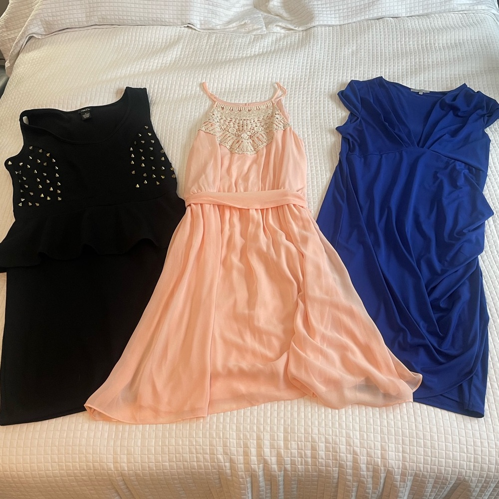 Lot of 3 XL Dresses!
